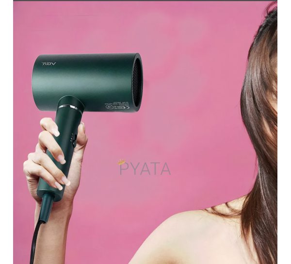 Професійний фен Fashion hair dryer QUICK-Drying hair care 200 Вт зелений / mag-653