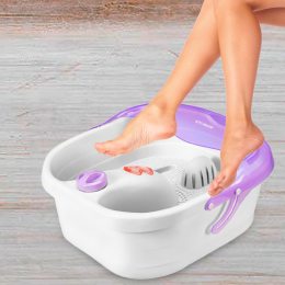 Масажна ванна для ніг SQ-368 Footbath Massager Фіолетовий