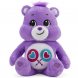 Детская электронная развивающая игровая консоль-головоломка поп ит  Quick Push Care Bears №221В + мягкая игрушка Мишка Care Bears Фиолеовый (КК)