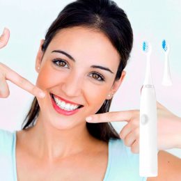 Електрична зубна щітка EL-1210 Біла