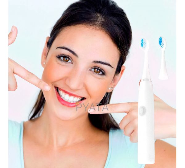 Електрична зубна щітка EL-1210 Біла