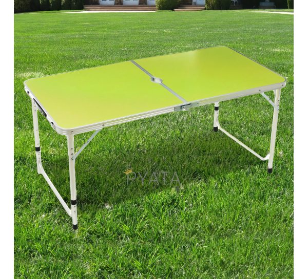 Складаний Стіл для пікніка зелений (без стільців)