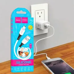 Кабель для зарядки HOCO X82 Micro silicone charging data cable