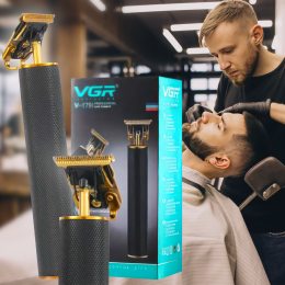 Професійна окантувальна машинка-триммер для стрижки волосся та бороди VGR V-179 (259)