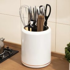 Органайзер-підставка для кухонного приладдя, що обертається, 50208-0110 Білий (WAN)