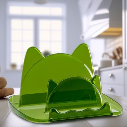 Кухонна настільна пластикова підставка під кришки PET 50208-0044 Зелений (WAN)