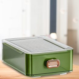 Пластиковый ящик органайзер для хранения вещей 50208-0040 Зеленый (WAN)