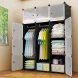 Пластиковый складной модульной шкаф-гардероб органайзер для белья и одежды Storage Cube Cabinet МР 312-62 12 отделений (N-16)