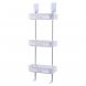 Полка стеллаж в ванную 3 яруса, 88х30х14,5см Portable Toilet And Bathroom Storage Rack/N-13