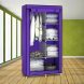 Складана каркасна тканинна шафа для одягу та взуття  105х45х175 Storage Wardrobe 98105 Фiолетовий/N-17