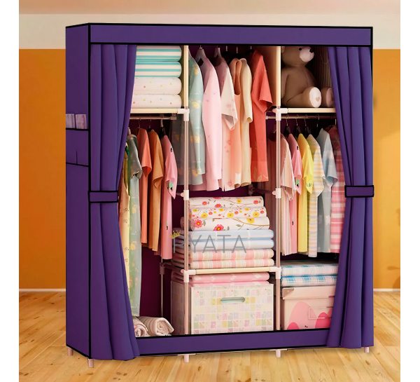 Шафа тканинна HCX WARDROBE NEW CL 128 Фіолетовий/N-15