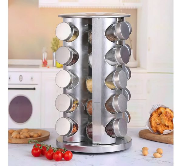 Набір 20 ємностей для спецій Kitchen Spice Rack