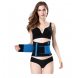 Утягивающий пояс для похудения на липучке Hot Shapers Belt Power Черно-Синий M 