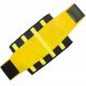 Утягивающий пояс для похудения на липучке Hot Shapers Belt Power Черно-желтый XXXL
