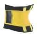 Утягивающий пояс для похудения на липучке Hot Shapers Belt Power Черно-желтый XXXL