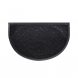 Коврик придверный резина, текстиль Т-115 полукруг 60*90 см черный