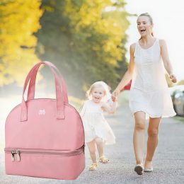 Дорожня сумка для мам Travel bag PINK
