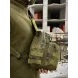 Мужской набор 3в1 многофункциональная вместительная сумка-слинг через плечо + защитные антибликовые очки + ремень Хаки