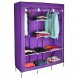 Складна каркасна тканинна текстильна шафа на 3 секції Storage Wardrobe 88130 Фіолетовий (N-14)