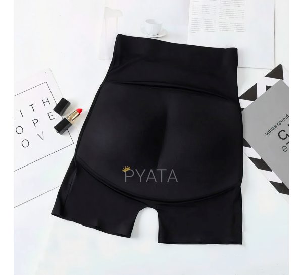 Корректирующие трусы увеличение ягодиц body hip pants черный M (205)