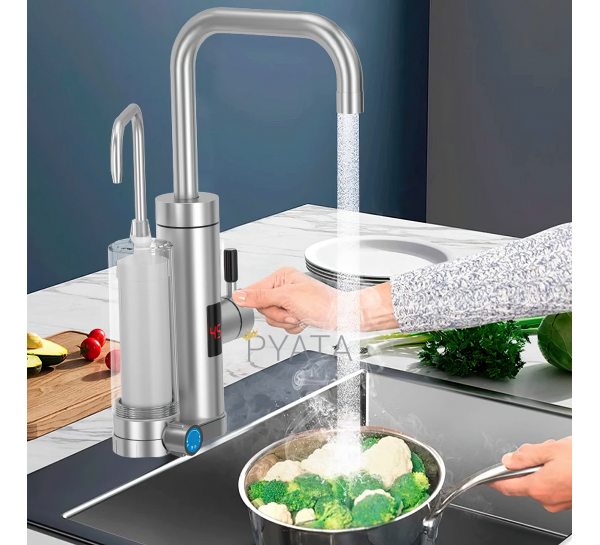 Кран електричний проточний Multifunctional healting cleaning faucet ZSWK-D02/212