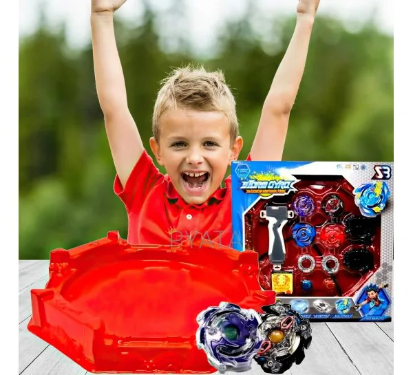 Дзига Beyblade Комплект з Ареною BY907A Червоний/SD