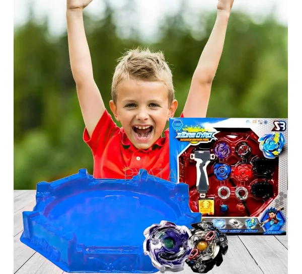 Волчок Beyblade Комплект с Ареной BY907A Синий/SD
