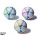 Футбольний термополіуретановий м'яч Lecou Розмір-5 Рожеві смуги (SD)