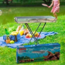 Переносний мангал BARBECUE TRAY 770SS MD-008 8009/205