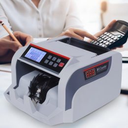 Счетная машинка для денег с детектором на подлинность WX-7252 (243)