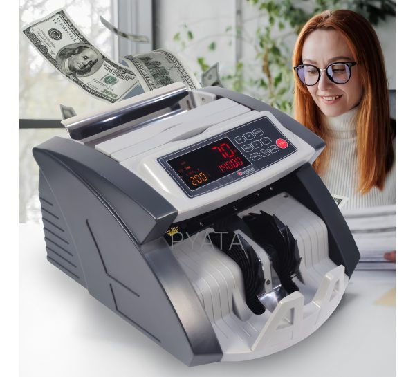 Счетная машинка для денег с детектором на подлинность WX-7253 (243)