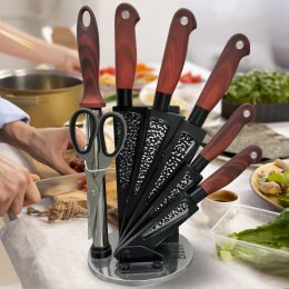 Набір ножів з нержавіючої сталі Kitchen knife B12418 (205)