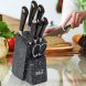 Набор ножей из нержавеющей стали с подставкой Kitchen Knife B12432 (205)