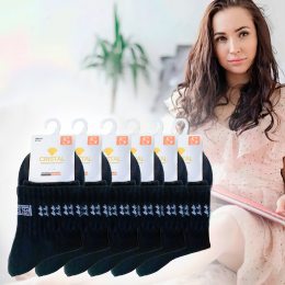 Набір жіночих шкарпеток CRISTAL W6618 37-41 Чорний (6 шт.)/WAN