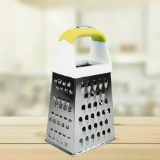 Багатофункціональна чотиригранна тертка Maestro MR-1601-24 Жовтий/235