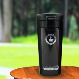 Термокухоль Creative Cafe Style в асортименті 500 мл EL-252-5 Чорний (B)