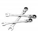 Комбіновані тріскачкові шарнірні ключі в наборі 7шт Wrench set ES-7 (205)