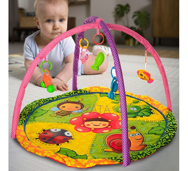 Игровой развивающий коврик с игрушками для младельцев 821 (KL)