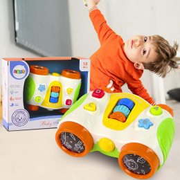 Інтерактивна дитяча музична розвивальна іграшка біноколь PL-721-63 