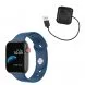 Смарт-годинник з функцією прийому та скидання дзвінків Smart Watch T500 Синій (206)