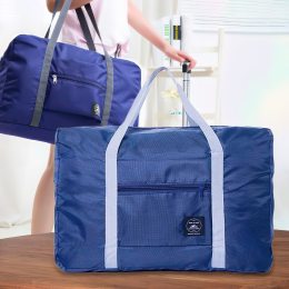 Дорожная сумка с ручками для путешествий и спорта BAG XL-676 Синяя (205)