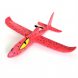 Детская игрушка пенопластовый летающий самолет-планер с зарядкой и моторчиком Акула DARK ELVES EL-1232 Красный