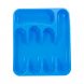 Пластиковый кухонный лоток-органайзер для столовых предметов Польша Голубой (DRK)