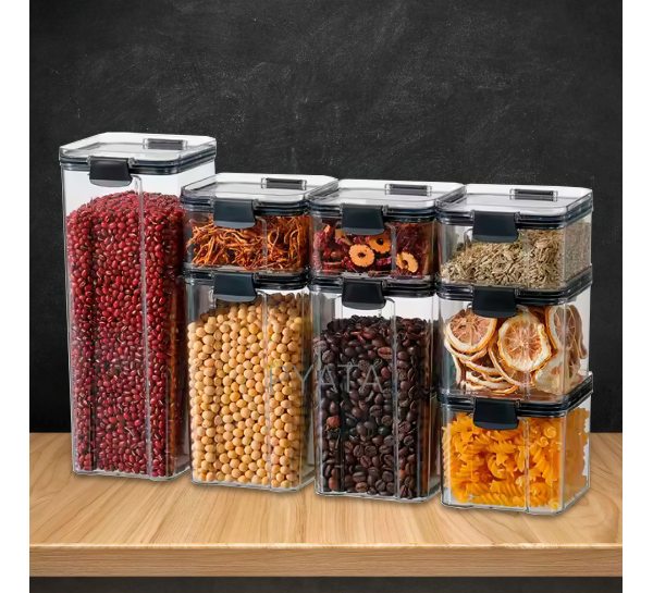 Набор контейнеров для сыпучих Food Storage Container Set 8 емкостей (509)