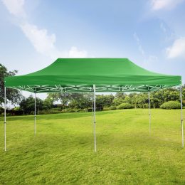 Раздвижная складная палатка-шатер с усиленным каркасом 3х4,5 м Зеленый