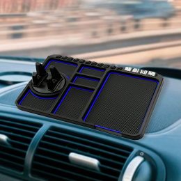 Протиковзкий килимок органайзер в авто 4в1 Blue Line (205)