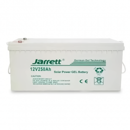 Гелевый аккумулятор для домашних систем электропитания Jarrett GEL Battery 250 Ah 12V