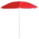 Пляжна парасолька з регулюванням нахилу і напиленням від сонця Mario Umbrella 1,6 м Червоний