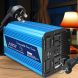 Інвертор 06-12 перетворювач напруги чистий синус Pure Sine Wave Inverter 12V-220V 3000W (LUX) блакитний