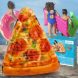 Пляжный нудовной матрас-плотик Intex 58752 "Пицца" 175 х145 см 